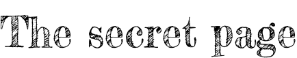 The secret page